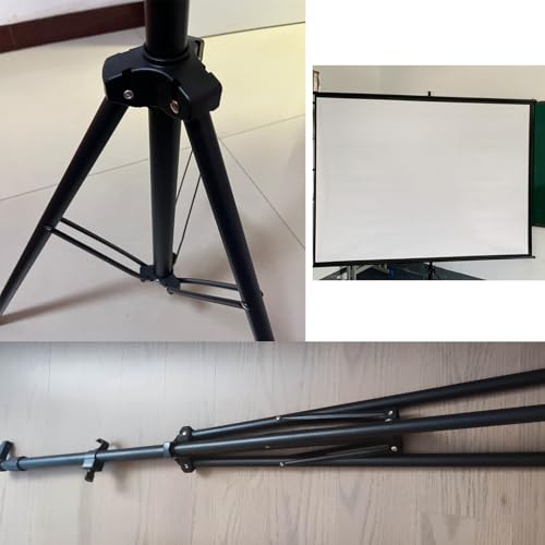 Pantalla de proyector con trípode 60" 16:9 portátil miniatura 5