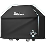 Simple Houseware 64 in. Heavy-Duty BBQ Gas Grill Cover, 600D Polyester Waterproof, Weather-Resistant