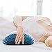 Retoo Lendenkissen Orthopädisches 23x13x46 cm, Lendenwirbelkissen aus Memory Foam, Rückenstützkissen mit Atmungsaktives Material, Universell für Bett, Stuhl, Auto, zur Schmerzlinderung im unteren Rück