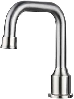Fontana Commercial Brushed Nickel Architectural Design Smart Touchless Faucet (Hot and Cold Mixer)
