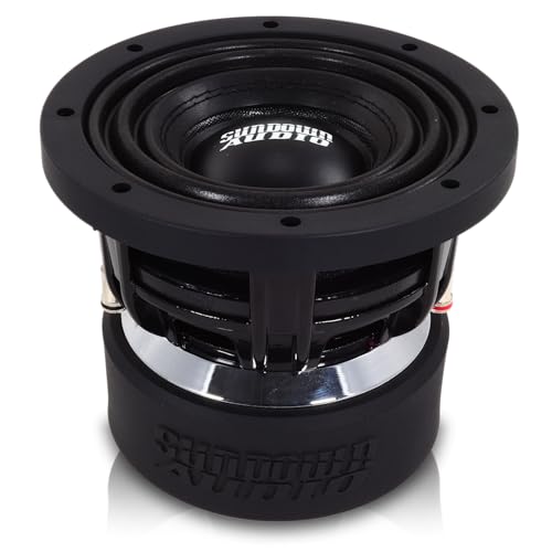 Sundown Audio U-8 D4 8' Subwoofer – 750W RMS/1500W Peak, Dual 4-Ohm, 2.25' Aluminum VC, High Temp Copper Coil, Heavy-Duty Cast Basket – Optimized for Small Ported Boxes