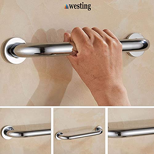 Barra de Apoio Para Banheiro Aço Inox 304 Inoxidável 30cm Corrimão de Segurança Apoio Para Chuveiro