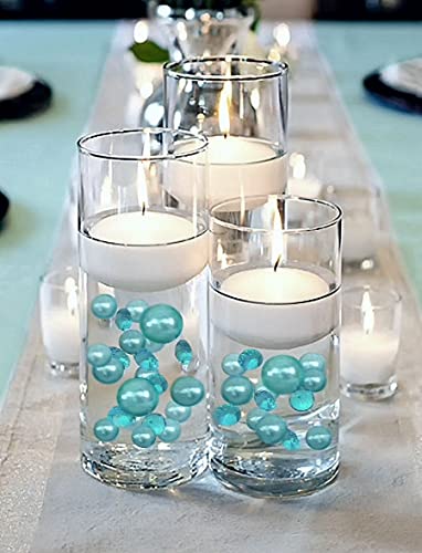Vase Pearlfection 2 Event Pack Transparent Water Gels Kits - Fills 10 Gallons for The Floating Effect - with Measured Floating Gels Prep Bags for Best Results - Thumbnail 6