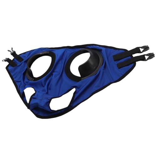 Lunettes de course équestre résistant au sable avec capot de clignotant - 6