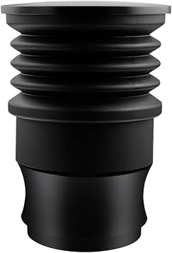 Bean for HOPPER for Mazzer for MINI A, for Mazzer for MINI Filter, for Mazzer for MINI Doser, for Super Jolly Grinder, Aluminum and Silicone Coffee Container with Manual Press, Black