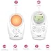 Vtech Digitales Audio-Babyphon DM1211 – Mit DECT-Technologie, Gegensprechfunktion, LCD-Lautstärkeanzeige, Temperatursensor, Nachtlicht u. v. m. – Mit Eltern- und Babyeinheit