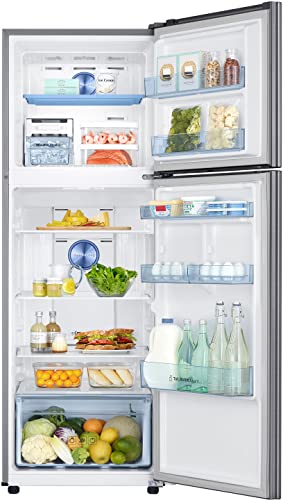 Image of Samsung 322L 1 Star Convertible 5 In 1 Digital Inverter Frost-Free Double Door Refrigerator Appliance (RT37C4521S8 /HL,Elegant Inox
