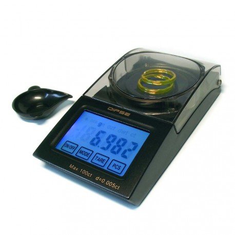 Dipse FB-20 cyfrowa waga probiercza dla jubilerów i laboratoriów od 0,001 g (0,005 ct) do 20 g (100 ct)