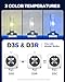 Marsauto D3S HID Bulbs, 66340 42403 42302 (42403C1) for HID Replacement, 6000K Cold White 35W Light Bulb, Plug and Play, Pack of 2