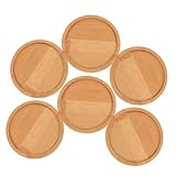 Photo Gallery labrimp 6 pezzi sottobicchieri in bamboo per cucina base con scanalature antiscivolo e resistente al calore per protezione da pentole calde design te e decorativo Photo Gallery labrimp 6 pezzi sottobicchieri in bamboo per cucina base con scanalature antiscivolo e resistente al calore per protezione da pentole calde design te e decorativo