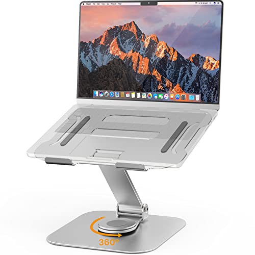 Base ajustable para laptop hasta 11.8 pulg Giratoria 360°