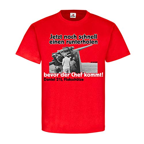 T-shirt humoristique flanelle rouge Shirtzshop vêtement homme M