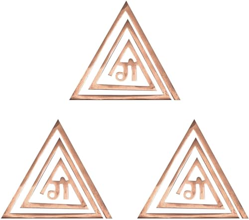 Image of Copper Gaa Helix | 4 Inch |Energy Booster Vastu Remedy| Vastu Helix Remedy for Zone Correction |Zonal Placement - SE | Pack of 3
