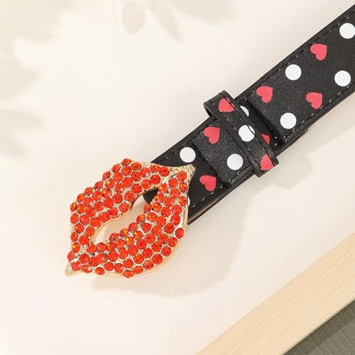 Punk Waist Belly Chain Belt For Women Men Street Dance Prom Hip Hop Rock Music PU Jean Buckle Waist Women Fashion3