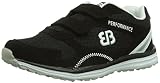 Brütting Unisex Performance V Fitnessschuhe, Schwarz Weiß, 43 EU