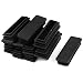 25mm x 75mm Plastic Rectangle Cap Tube Inserts End Blanking 12 Pieces