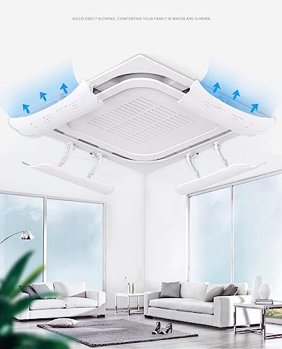 Déflecteur climatisation de plafond orientable pour protéger du froid