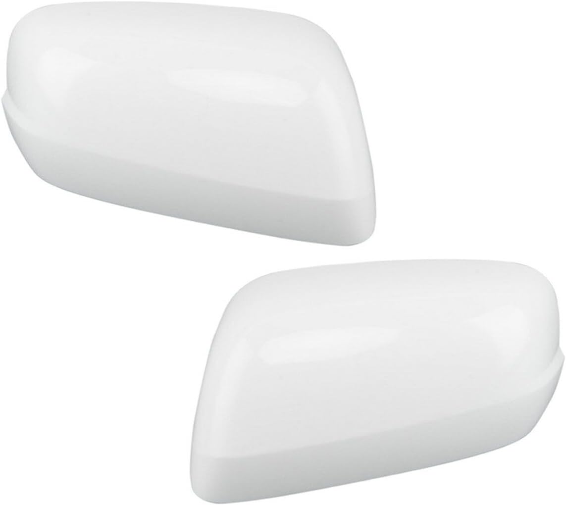 1Pair Left + Right Side Car Rear View Mirror Cover Shell Housing Trim L + R Fit For Honda Fit Jazz 2009 2010 2011 2012 2013