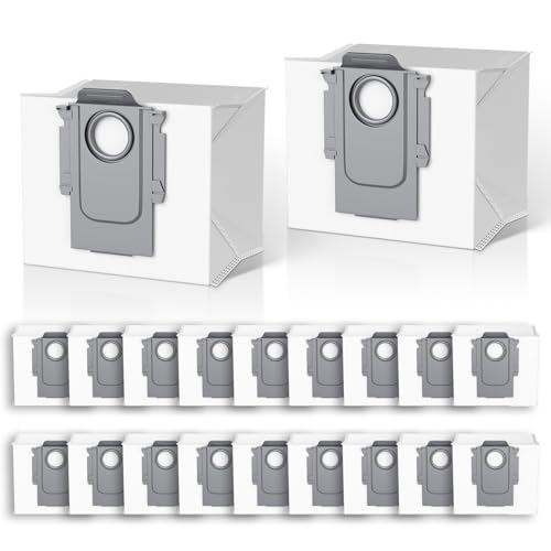 Image of 20 Pack Dust Bags Compatible with Roborock Q Revo, Qrevo Pro, Qrevo S, Qrevo MaxV, Qrevo Plus, Qrevo Master, S8 Max Ultra, S8 MaxV Ultra Vacuum Cleaner, 3.0L Large Capacity Disposable Bags