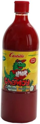 Castillo Amor Sauce Bottles, Chamoy, 33 Ounce (Pack of 12)