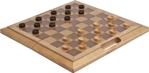 Chambers Street Wooden Chess, Checkers & Backgammon Combination