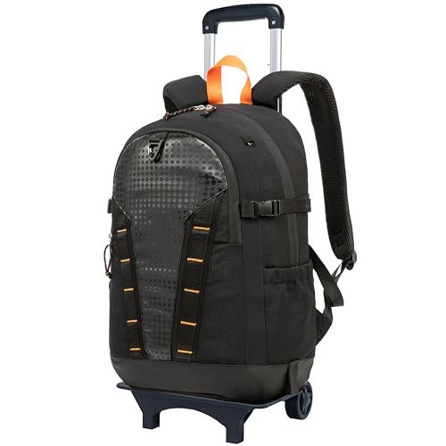 Sac à dos à roulettes protégeant l'ordinateur portable des adolescents actifs
