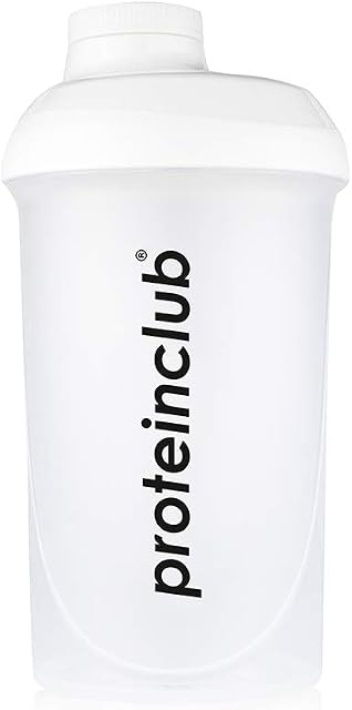proteinclub Shaker Fitness Bottle 500ml - BPE Free - Leakproof - Creamy Shakes without Lumps