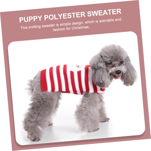 Disfraz de suéter navideño para perro talla M miniatura 4