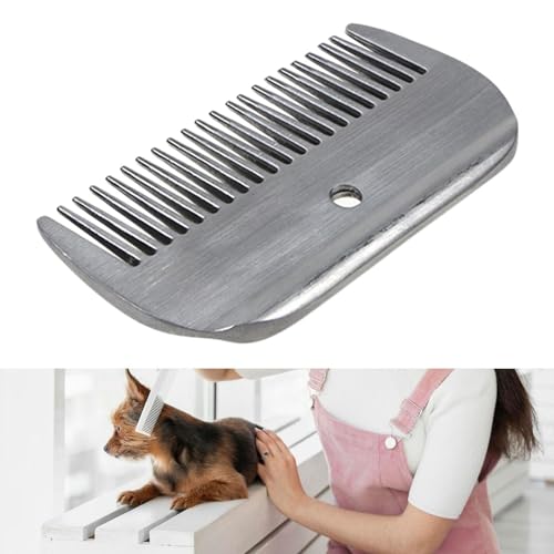 Pegciuho Pente para de Cavalos, Pente para Pelo de Cavalo, Escova Leve para Cavalos, Pente para Curr