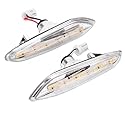 YannnnV12 Auto Rückspiegel Blinker Für BMW E82 E88 E60 E61 E90 E91 E92 E93,1 Paar Auto-Rückspiegel, Blinker, Seitenspiegelleuchte Spiegelblinker,B