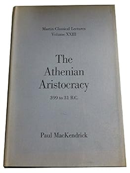 Hardcover Athenian Aristocracy, 399 to 31 Bc Book