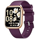 Smartwatch da donna Fitness Tracker da donna: orologio intelligente da donna da 1,83 pollici, risponde e chiama, con iP67, cardiofrequenzimetro, monitoraggio del sonno, contapassi, oltre 120 orologi