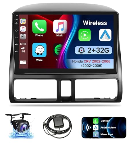 Leadfan Car Stereo Radio for Honda CRV 2002-2006 with...