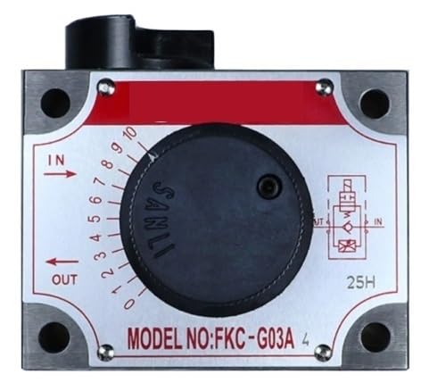 Vanne de contrôle débit hydraulique FKC-G03A-4 pour régulation vitesse et levage