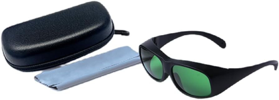 New 630-660nm & 800-1100nm 650nm, 808nm, 980nm 630-660nm OD2+ 800-1100nm OD5+ 33＃ Red Laser Protective Glasses Red lasers Diodes Laser Protection