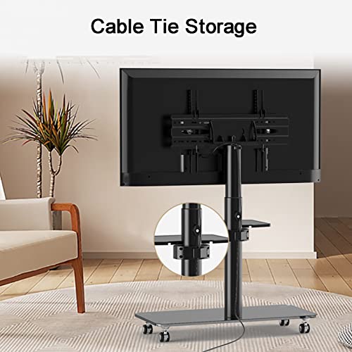 Soporte móvil para TV de 32-65 pulg con ruedas miniatura 6