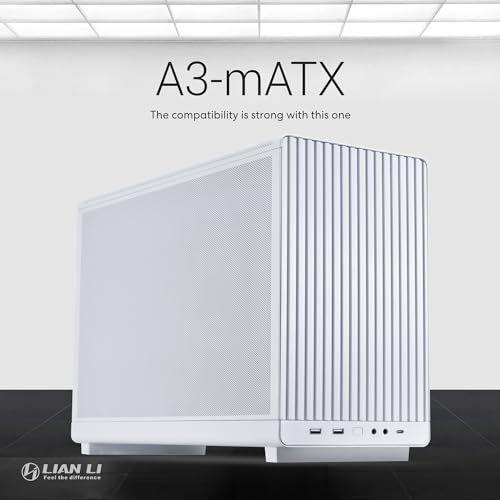 Chasis A3-mATX Lian Li caja micro factor de forma para placa M-ATX con diseño modular AIO 2