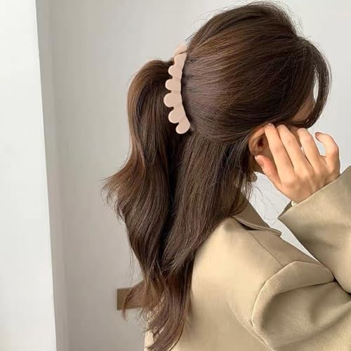 4 piezas pinza banana para cabello fino miniatura 4