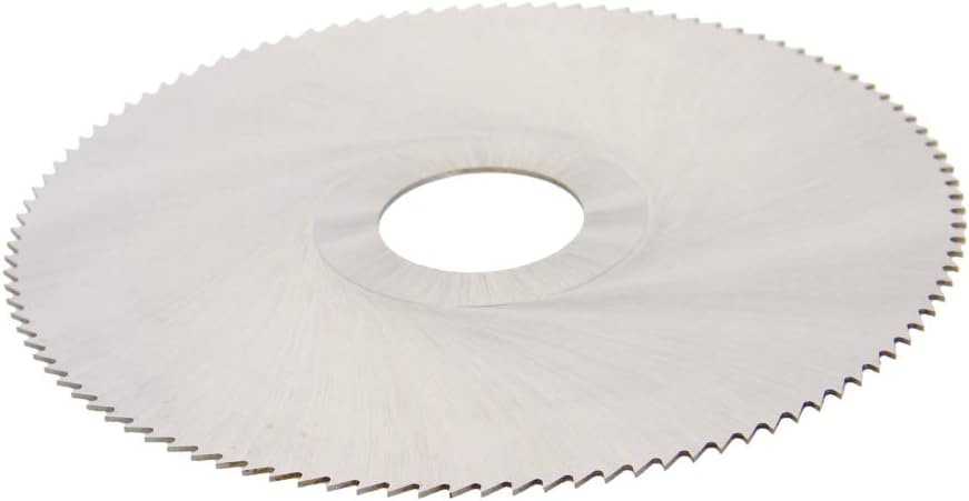 Utoolmart Circular Saw Blade 125mm x 27mm x 0.8mm 108T HSS Steel Round Slitting Saw Cutter