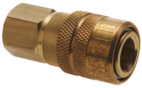 5 x Milton 715BK M Style Quick Coupler: 1/4-Inch Female Coupler