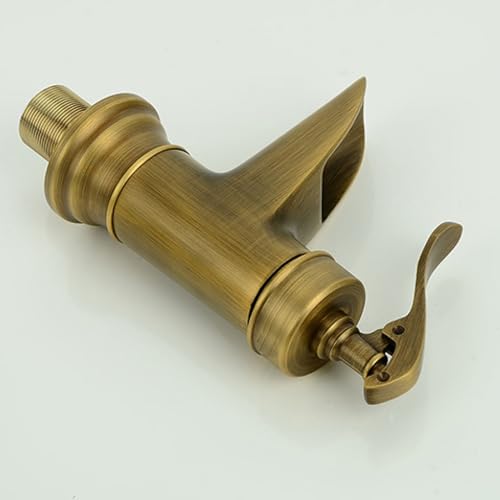 Mitigeur monocommande vintage pour lavabo rétro chic - 2