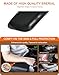 Ederfun Center Console Lid Replacement Compatible with Ford Mustang 2005-2009, Auto Leather Suture Center Console Armrest Cover, OEM 5R3Z6306024AAC 5R3Z-6306024-AAC (Black)
