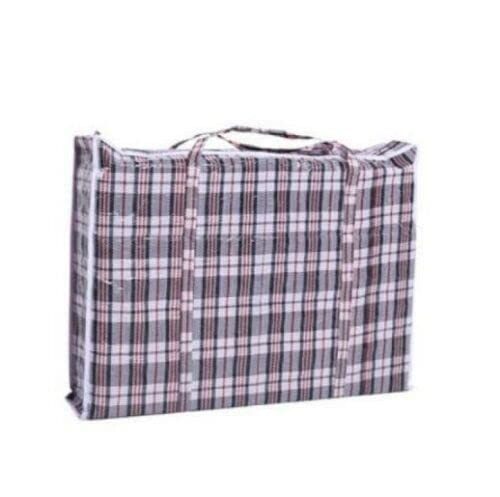 Laundry Bags Strong Heavy Duty Storage Bags Best for Moving House Shopping and Laundry Reusable Zip Bag Storage Bags (1, XL)