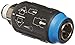 Legris 9405U08 18 Nylon & Nickel-Plated Brass Tube Fitting, Industrial Interchange, Coupler, 3/8" NPT Male