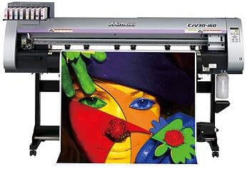 Mimaki CJV30-160 Printing and Cutting Plotter, Includes Bulk System.