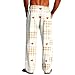 SHOPESSA Mens Valentines Day Pajama Pants Fashion Funny PJ Bottoms Elastic Drawstring Comfy Soft Lounge Pants with Pockets White