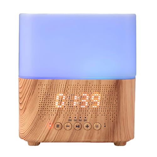 Difusor aromático eléctrico con altavoz inalámbrico 300ml