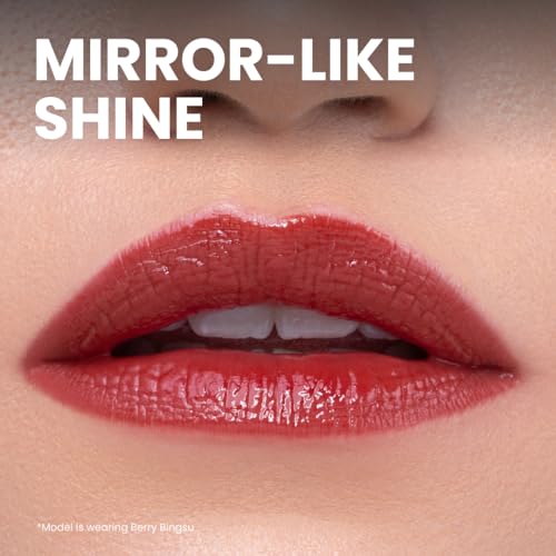 Image of Typsy Beauty Glossified Lip Plumer- Berry Bingsu 06 | 3-in-1 | Hydrating & Nourishing Lip Gloss| Instant Fullness with Lip Plumper | High Shine Lip Gloss | Formulated In Korea | 2.6gm