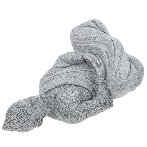 OFFSCH Statue de Bouddha en Singe Petite Figurine de Jardin Décoration Extérieure Décoration de Bouddha pour Jardin Et Maison