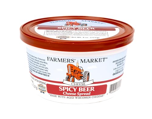 Image of Cheese Spread, Shelf Stable, Wisconsin, Great as Snack Dips for Pretzels or Veggies, (1pk, Spicy Beer)